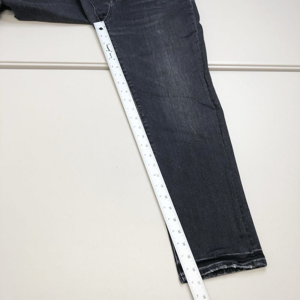 Madewell Cruiser Straight Jeans Women's Size 29 Black Zip Fly - Picture 4 of 11